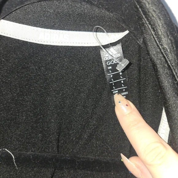 Adidas Golf Black Long Sleeve Jacket - Picture 2 of 4